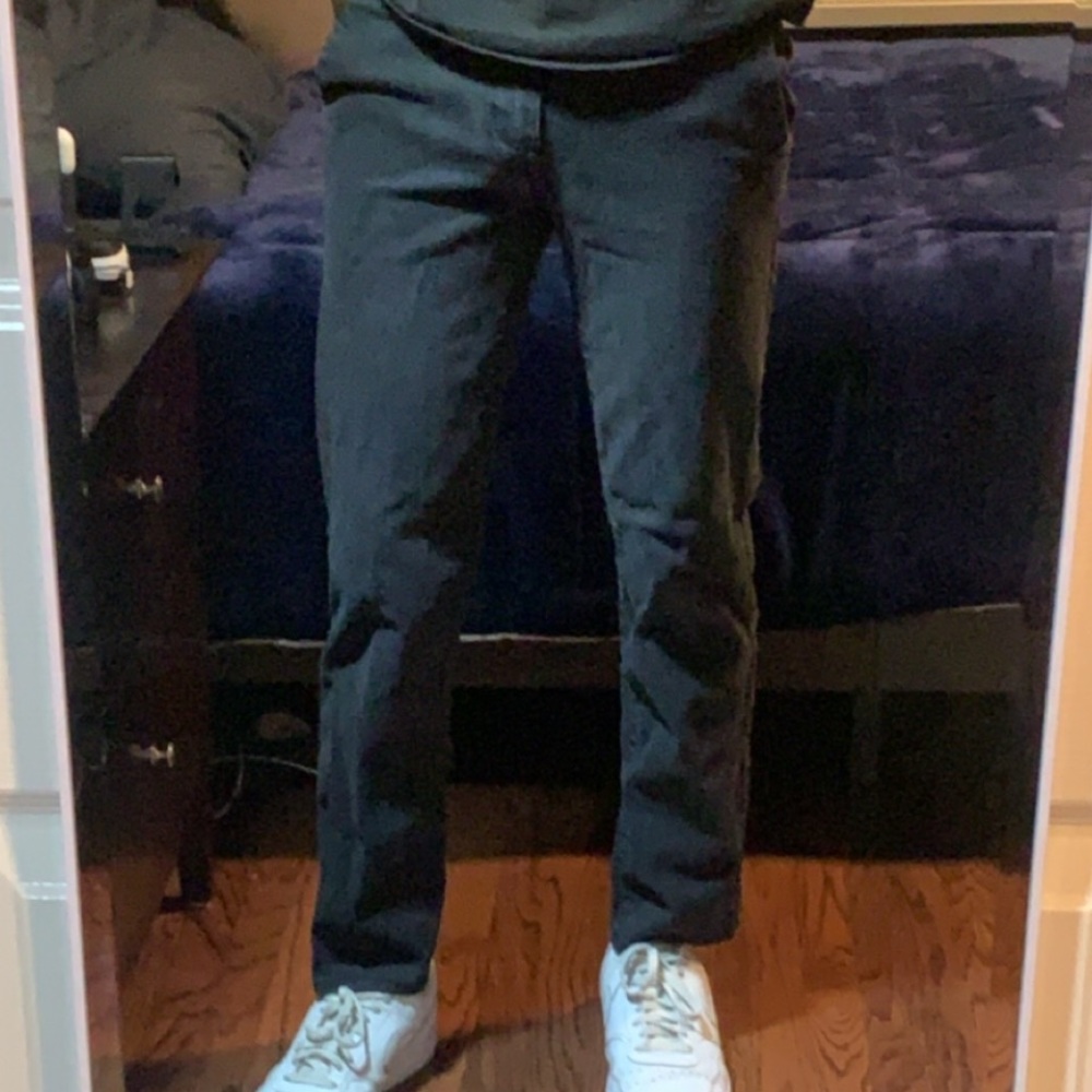 black pants
